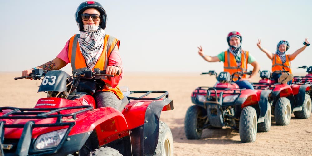 Super Quad Bike Tour from Marsa Alam