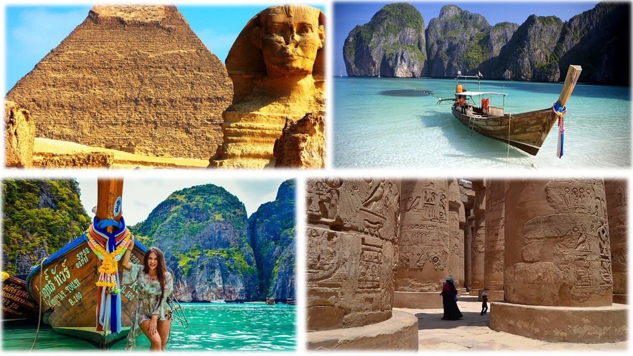 Vijes Egipto y Tailandia