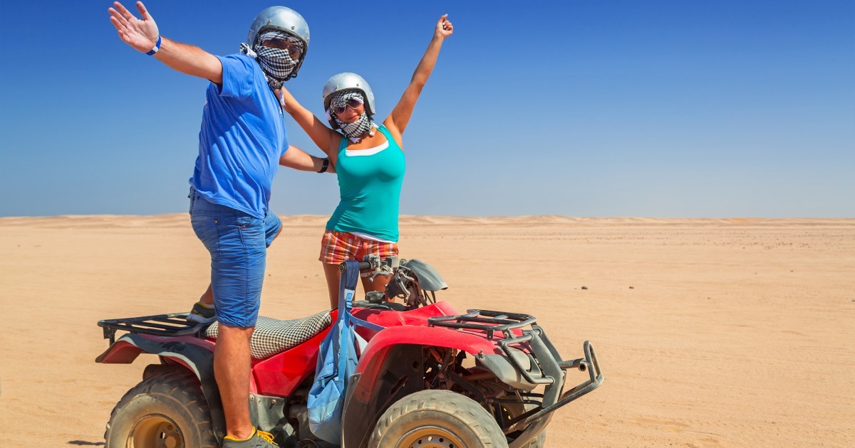 Sharm El Sheikh Tours to Quad Bike and Camel Ride Safari