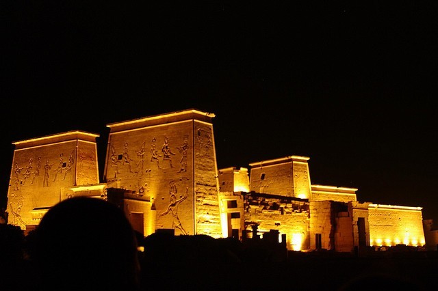 Sound and Light Show Philae Temple