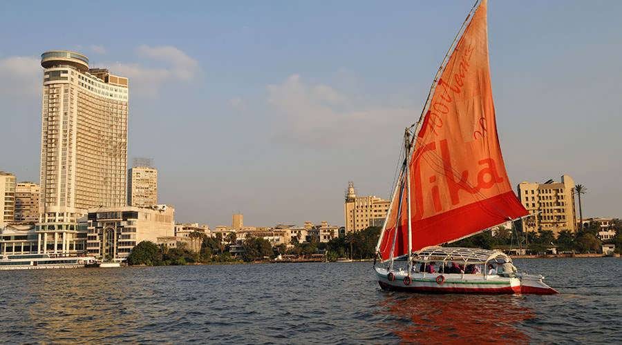 Short Felucca Trip On The Nile In Cairo