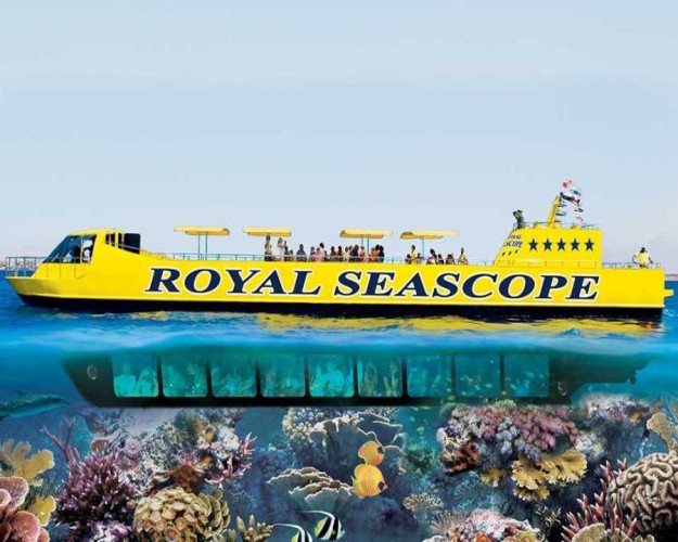 Tour a semi-submarine en sharm el sheikh