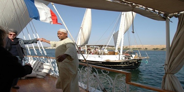 Sandal Sobek-Viajes Dahabiya Nilo Crucero