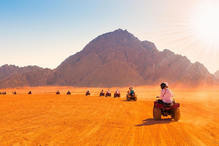 Sharm El Sheikh Tours to Quad Bike and Camel Ride Safari