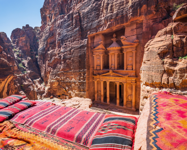 Petra, wadi rum and dead sea package trip