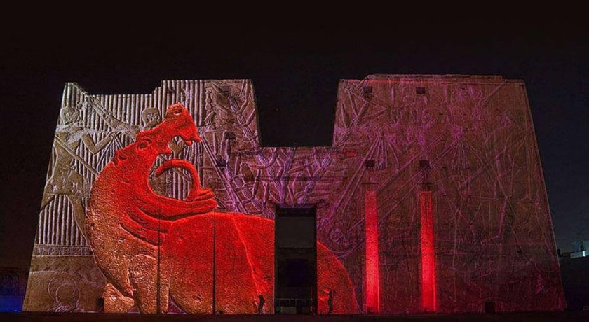 Sound and Light Show at Edfu Temple