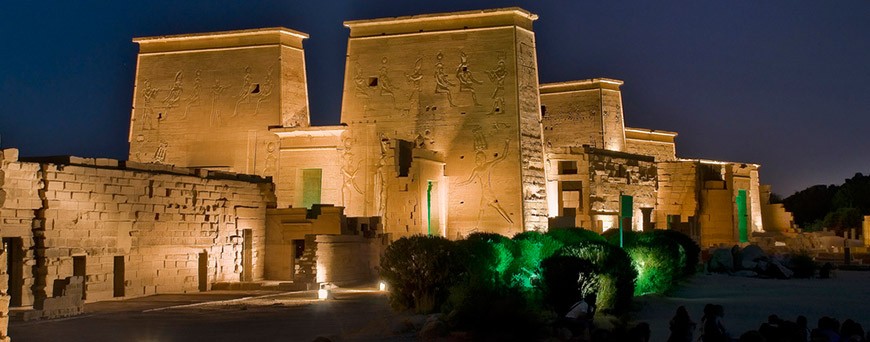 Sound and Light Show Philae Temple