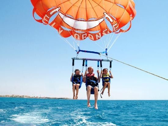 Parasailing adventure excursion in Sharm El Sheikh