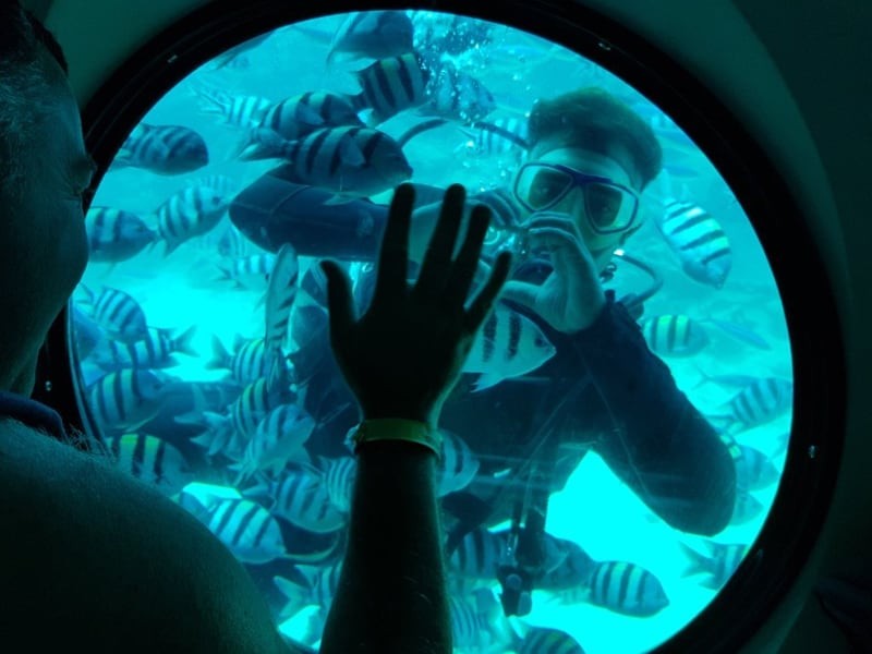 El Gouna tours to Sindbad submarine