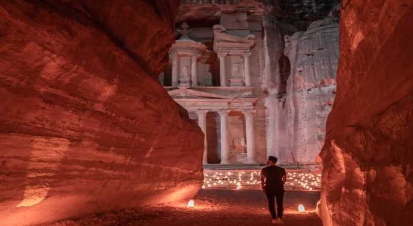 Noche en petra y tours de el cairo