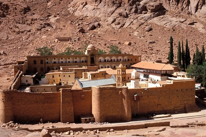 St.Catherine monastery from Sharm El Sheikh