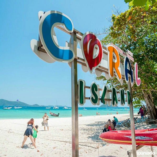 Coral Island and City Tour in Thailand