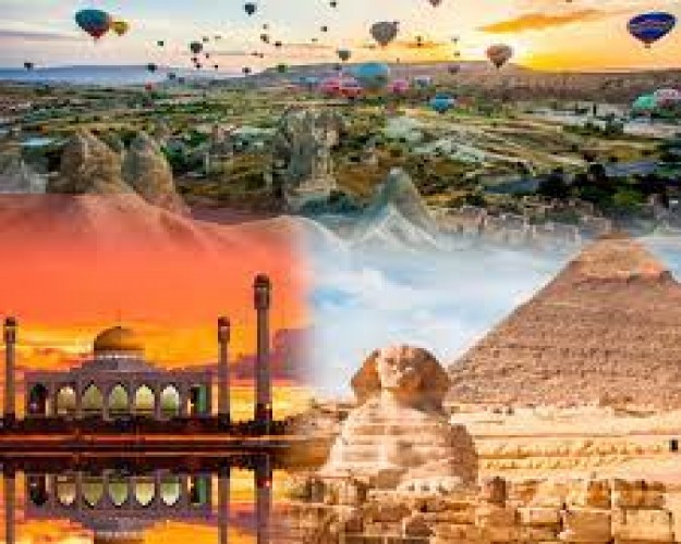 Pacote de viagem Cairo e Turquia