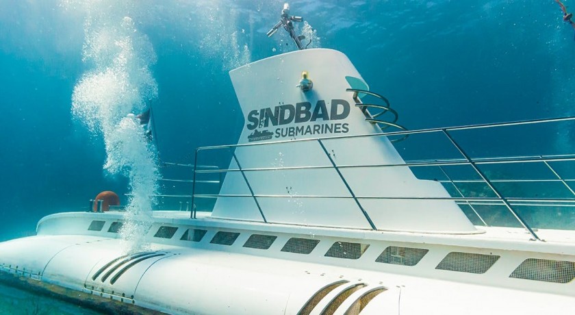 Passeios de submarino em Sindbad saindo de El Gouna
