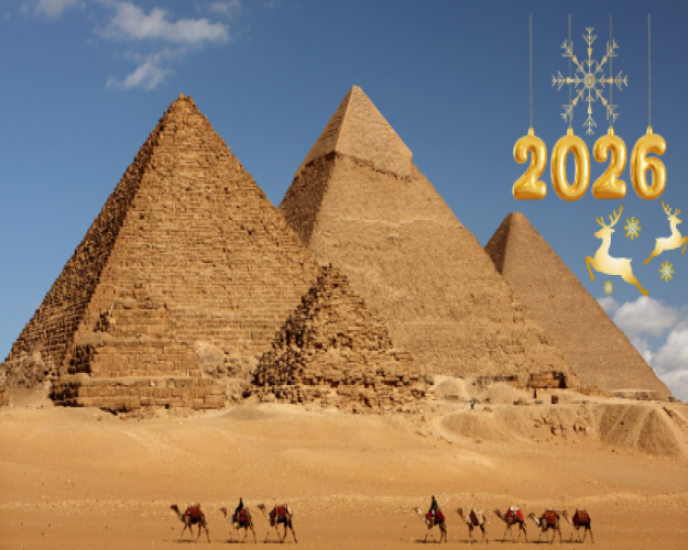 Delícias de Ano Novo no Cairo 2025-2026
