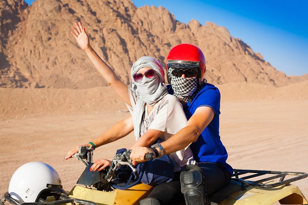Sharm El Sheikh Tours to Quad Bike and Camel Ride Safari