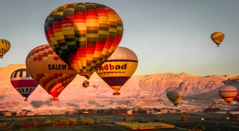 Passeios de balão de ar quente em Luxor