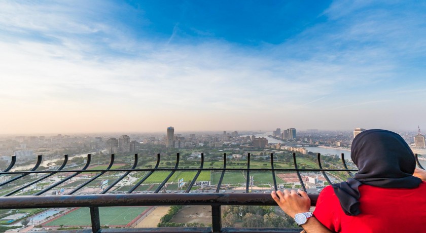 Tour da Torre do Cairo no Egito