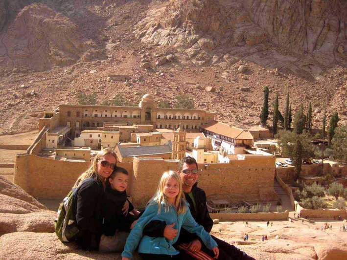 St.Catherine monastery from Sharm El Sheikh