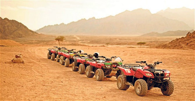 Super Quad Bike Tour from Marsa Alam